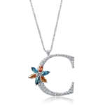 Alphabet C necklace