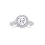 Halo diamond ring - Image 2