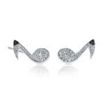 Note earrings