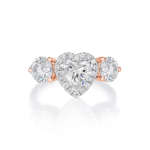 Tulli heart shape ring