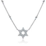 Star of david necklace