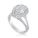 Shira pear shape ring