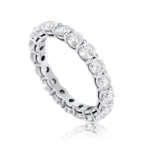 White gold eternity Band