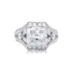 Cushion/radiant shape ring - Image 2
