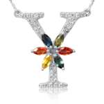 Alphabet Y necklace - Image 2