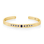 Yellow gold classy Becky bangle