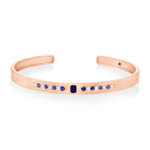 Rose gold classy Becky bangle