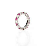 Ruby & diamond eternity Band - Image 2