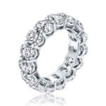 Oval shape eternity Band - Image 2