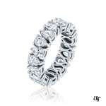 Pear Shape Eternity Band