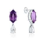 Extra Amethyst Earring - Image 2
