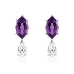 Extra Amethyst Earring