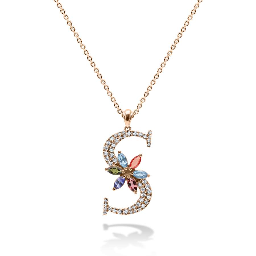 Alphabet S Necklace