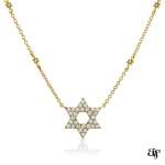 Star of david necklace - Image 2